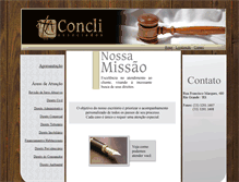 Tablet Screenshot of concliassociados.com.br